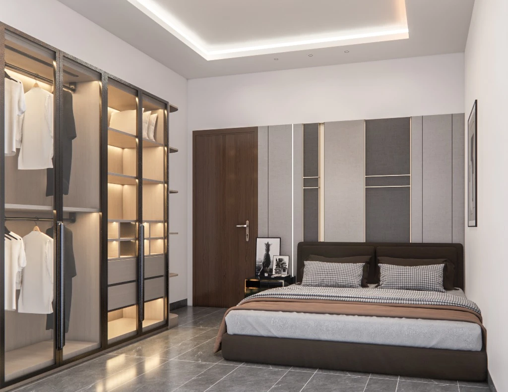 SketchUp Free Sketchup Scene Download Free Enscape Modern Bedroom ID 101000663 (Quan Viet Hoang)