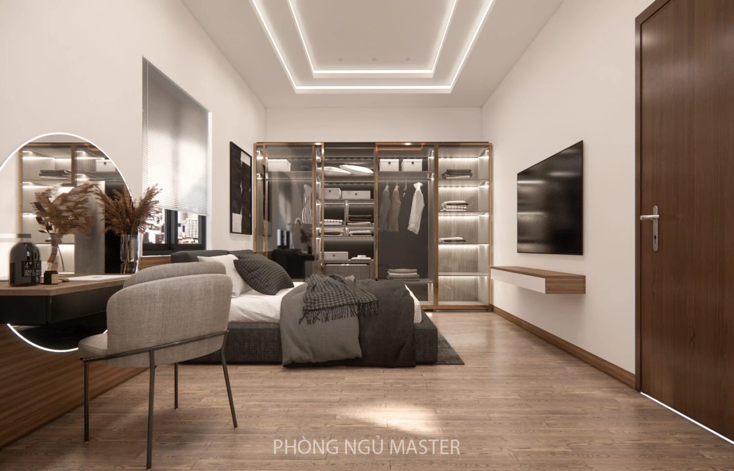 SketchUp Free Sketchup Scene Download Free Enscape Modern Bedroom ID 101000663 (Quan Viet Hoang)