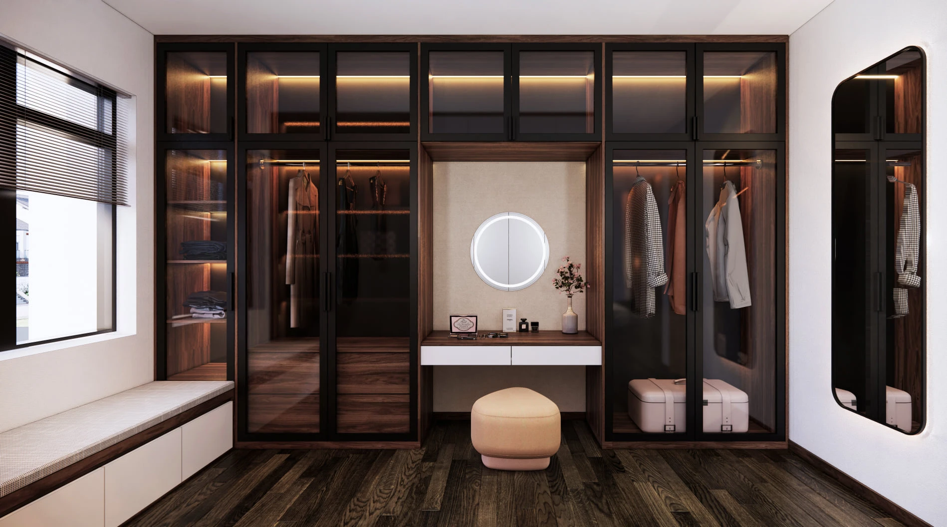 Sketchup Scene Download Free Modern Bedroom Enscape ID 101000463 (Nghiem Viet Thai)