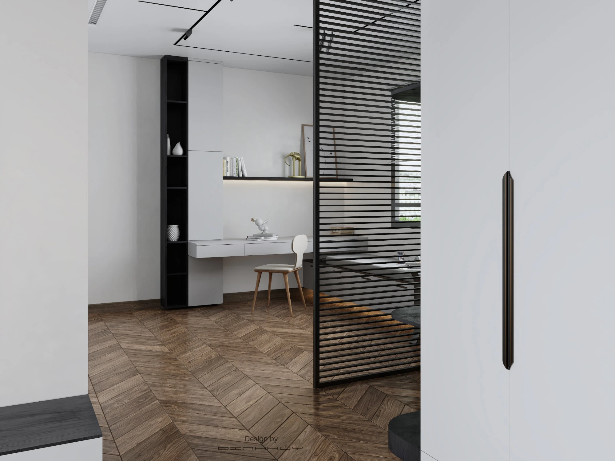 Sketchup Scene Download Free Modern Bedroom ID 101000493 (Dinh Huy)