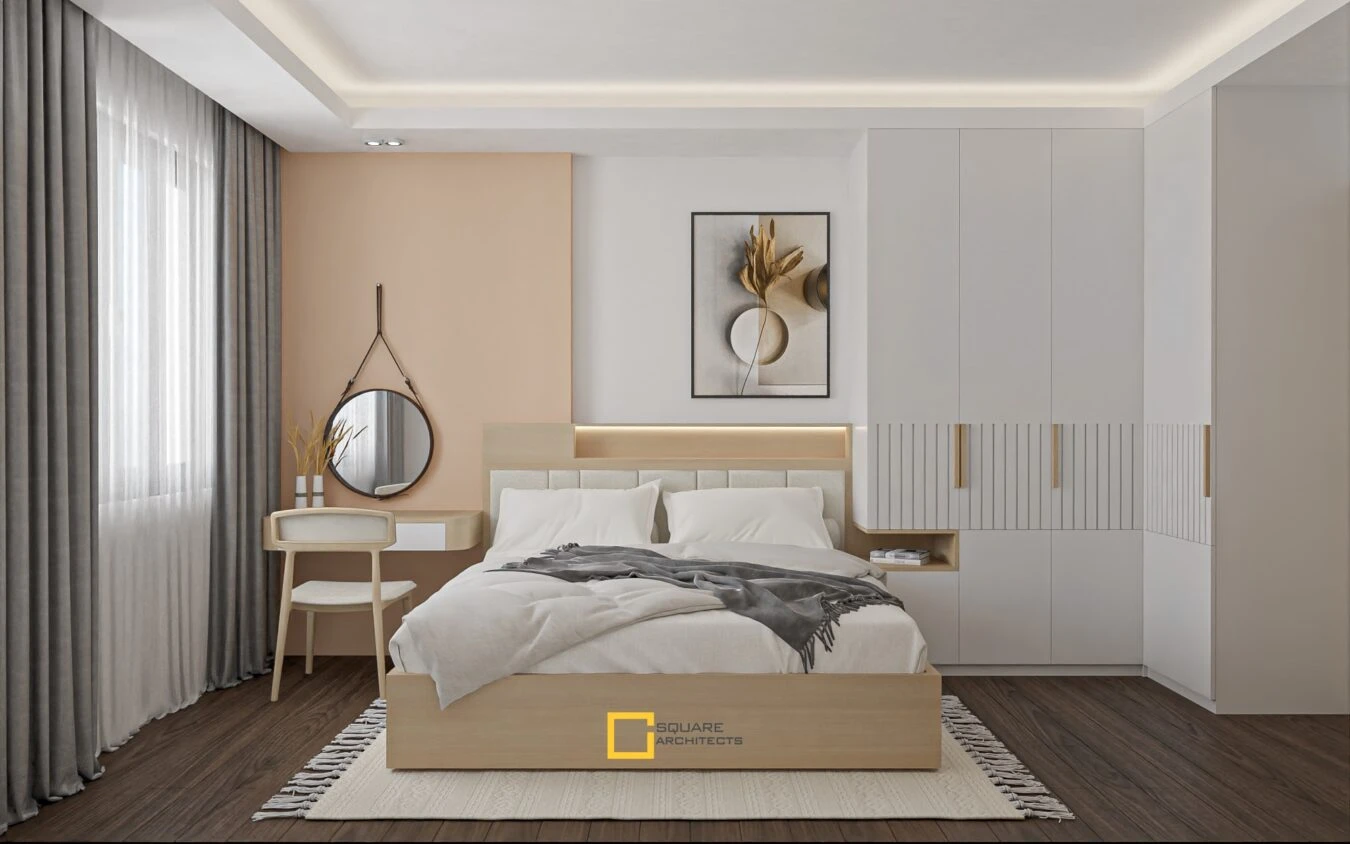 Sketchup Scene Download Free Vray Modern Bedroom ID 101000583 (Danh Nam)