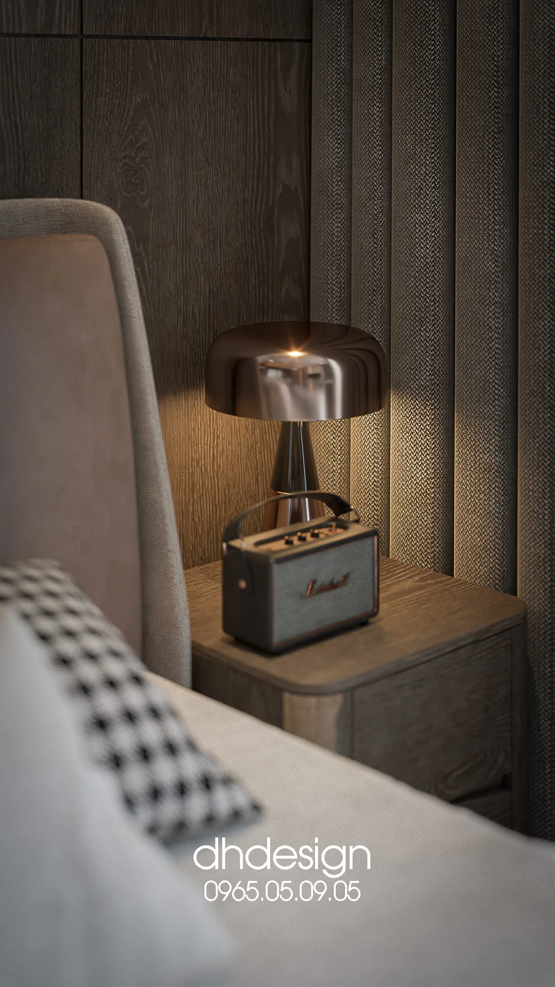 Sketchup Scene Download Free Vray Modern Bedroom ID 101000733 (Dinh Hung)