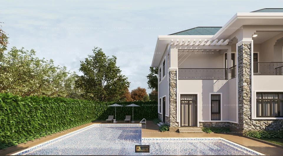 Sketchup Scene Download Modern Exterior ID 101000688 (Kts Kien)