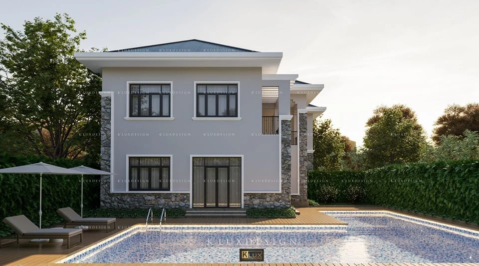 Sketchup Scene Download Modern Exterior ID 101000688 (Kts Kien)