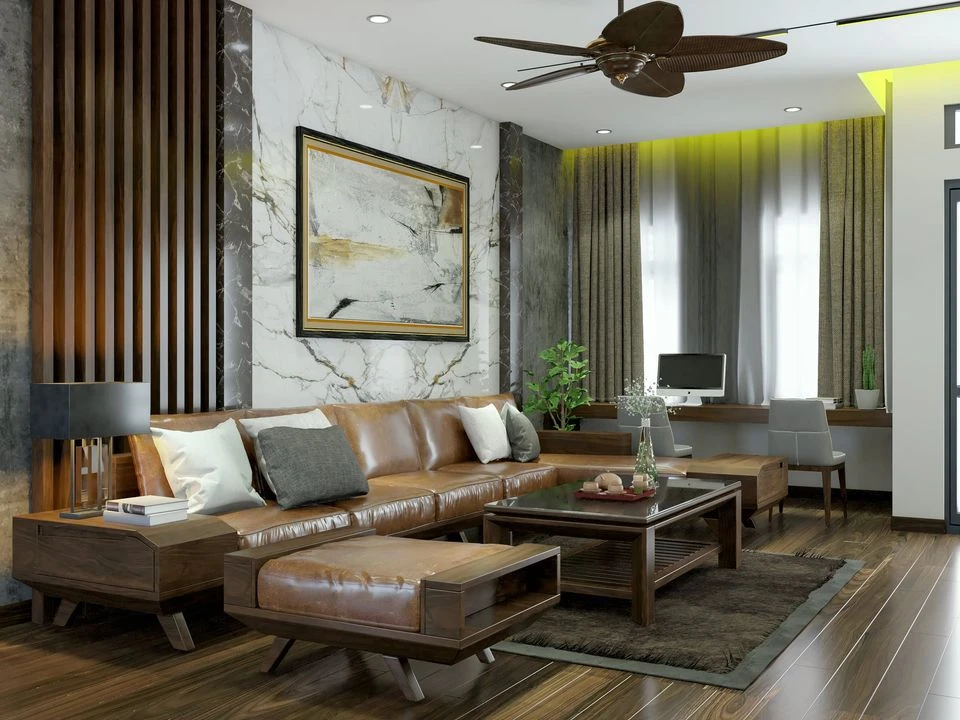SketchUp Free Sketchup Scene Download Modern Living Room Free ID 100000289 (Hoang Duc)