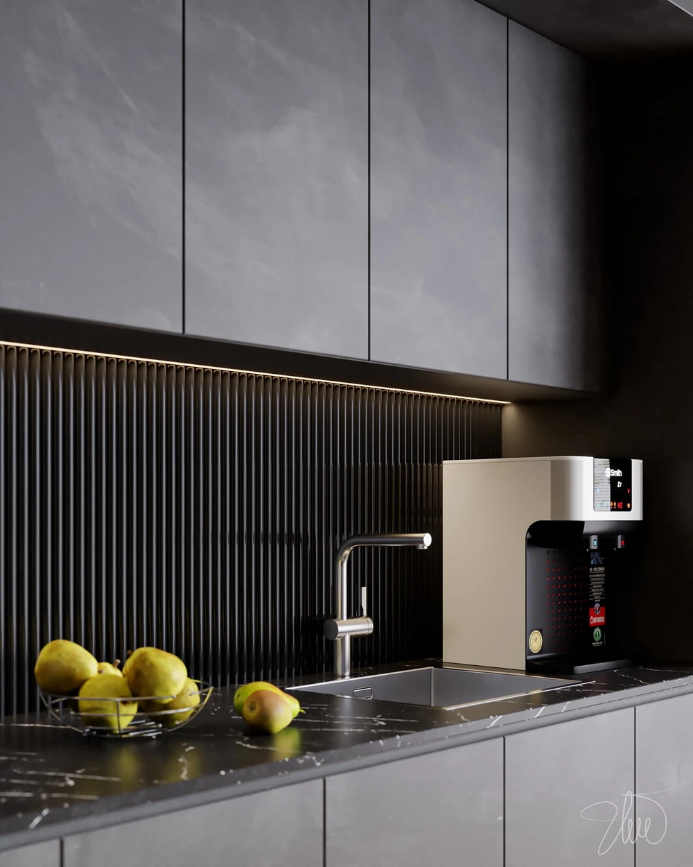 Sketchup Scene Download Vray Modern Living Room And Dining Room Free ID 218000094 (Huy Ung)