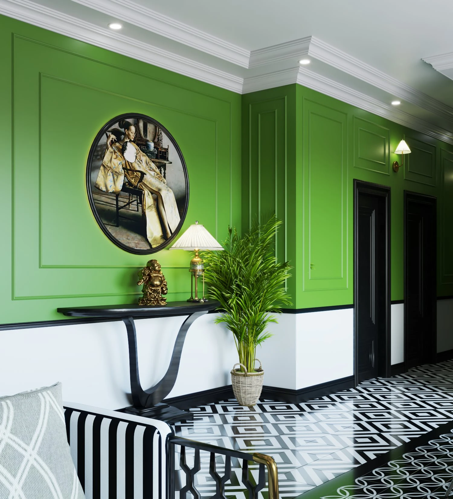 Sketchup Scene Download Vray Modern Living Room Free ID 100000259 (Nguyen Phon Nhan)