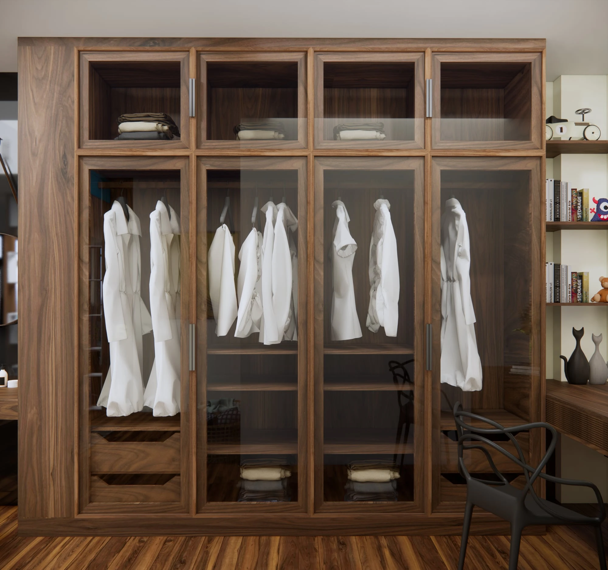 SketchUp Free Sketchup Scene Free Download Enscape Modern Bedroom ID 101000409 (Linh Pham)