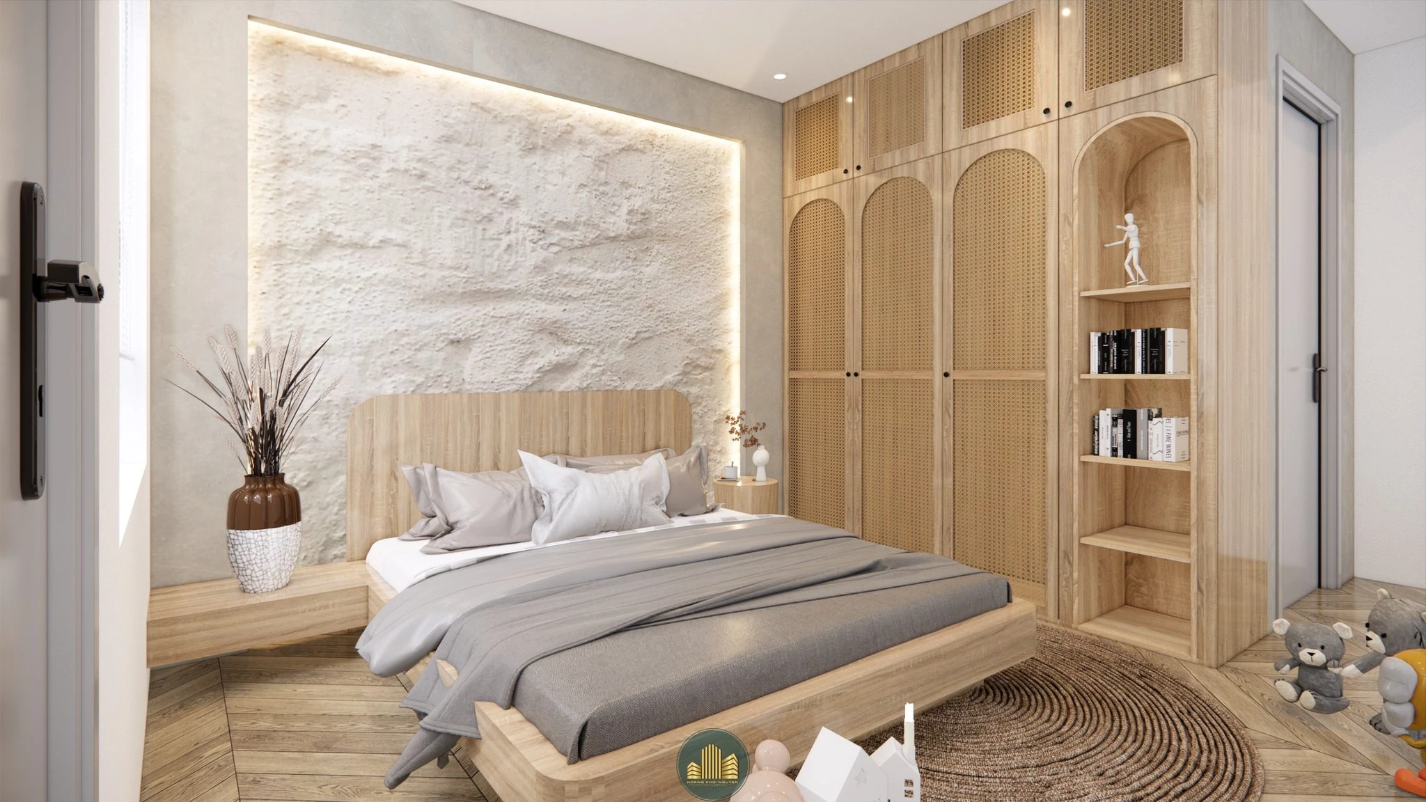 Sketchup Scene Free Download Enscape Modern Bedroom ID 101000728 (Duong Duong)