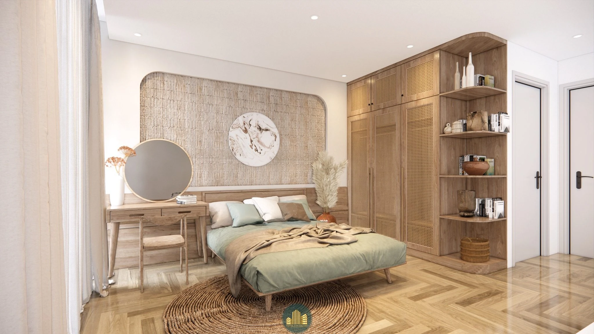 Sketchup Scene Free Download Enscape Modern Bedroom ID 101000728 (Duong Duong)