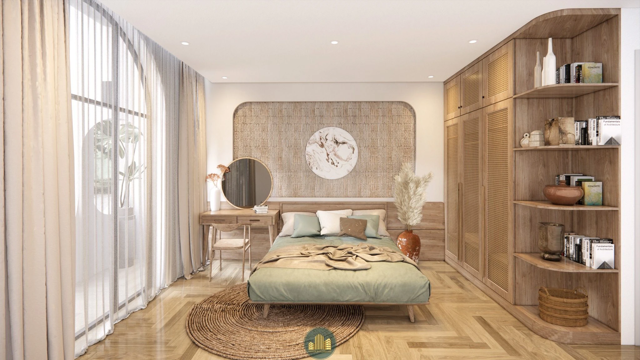 Sketchup Scene Free Download Enscape Modern Bedroom ID 101000728 (Duong Duong)