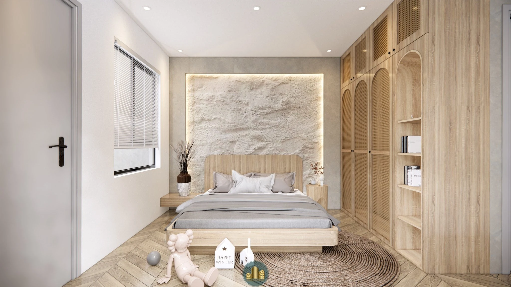 Sketchup Scene Free Download Enscape Modern Bedroom ID 101000728 (Duong Duong)