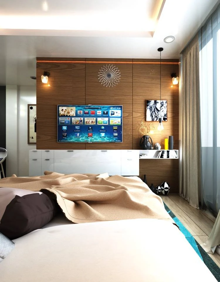 SketchUp Free Sketchup Scene Free Download Modern Bedroom ID 101000219 (Binh Thanh Tran)