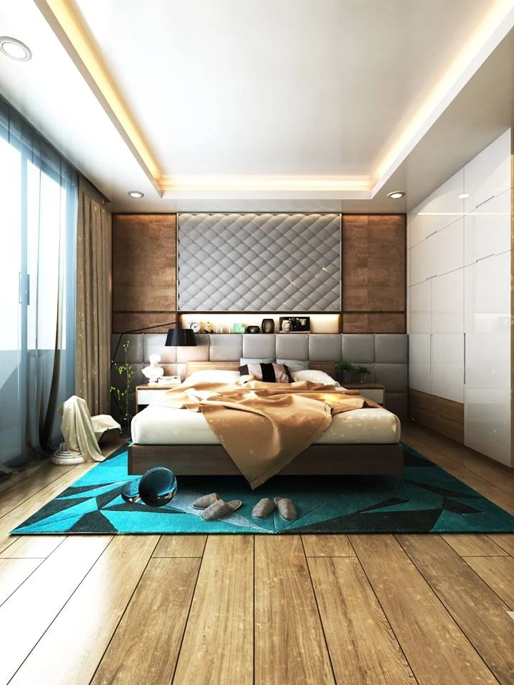 SketchUp Free Sketchup Scene Free Download Modern Bedroom ID 101000219 (Binh Thanh Tran)