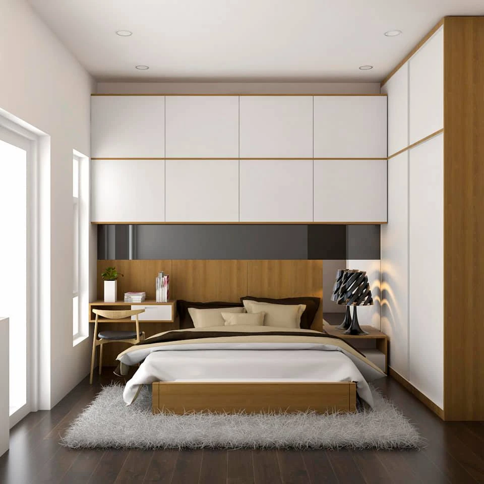 Sketchup Scene Free Download Modern Bedroom ID 101000279 (Quoc Vi Phan Phan)