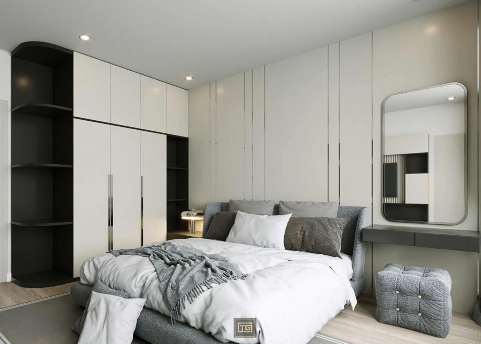 Sketchup Scene Free Download Modern Bedroom ID 101000349 (Xuan Khanh)