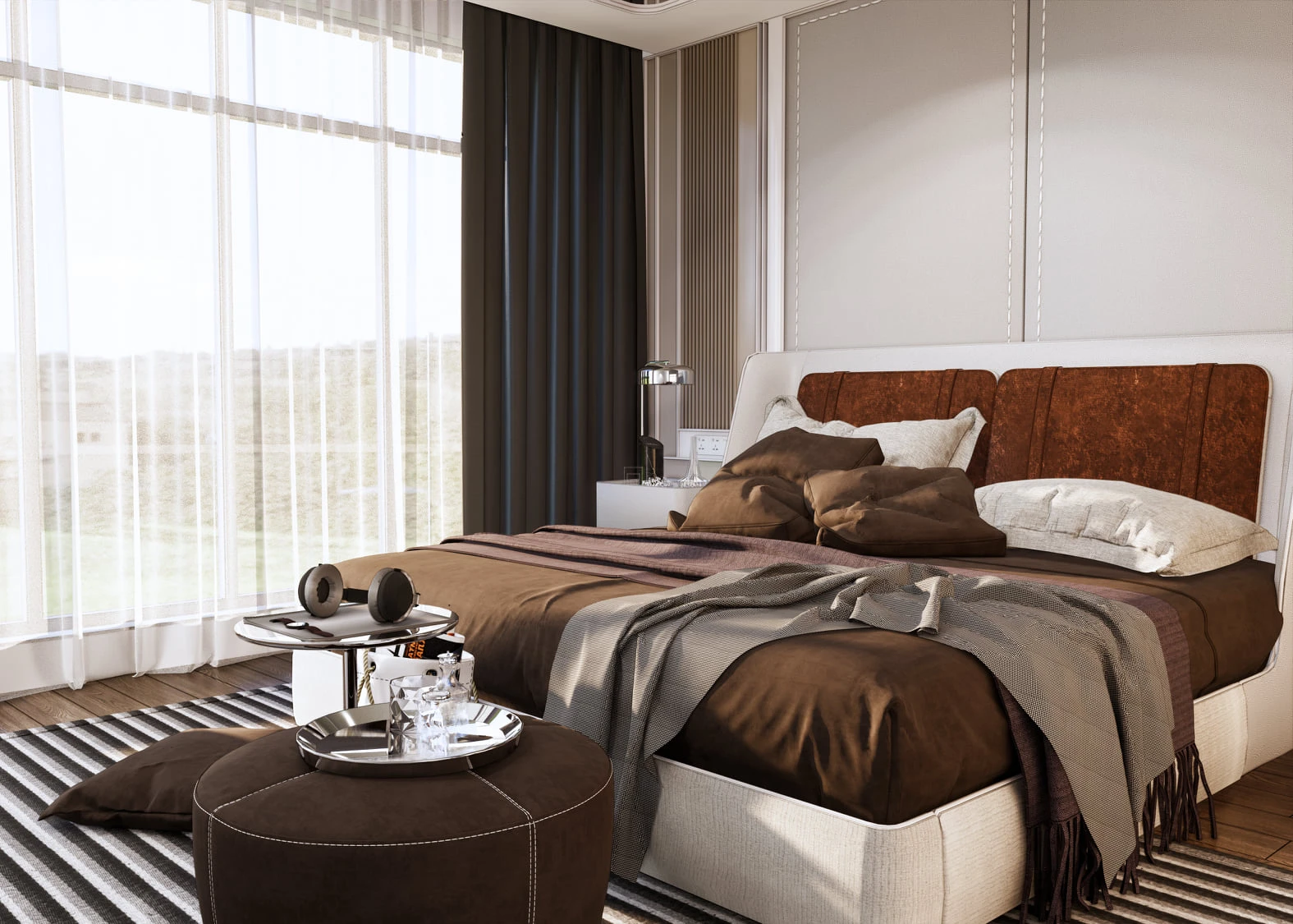 SketchUp Free Sketchup Scene Free Download Modern Bedroom ID 101000508 (Duy Dao)