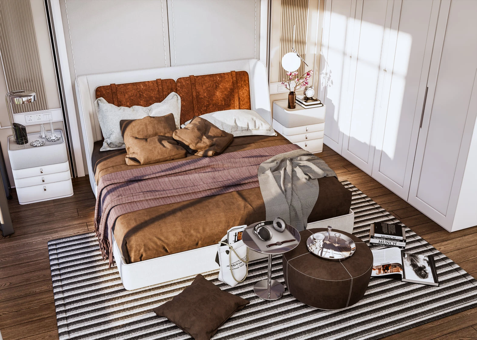 SketchUp Free Sketchup Scene Free Download Modern Bedroom ID 101000508 (Duy Dao)