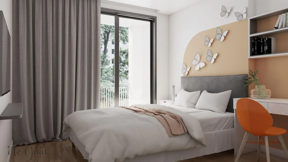 Sketchup Scene Free Download Modern Bedroom Vray ID 101000249 (Vu Tan)