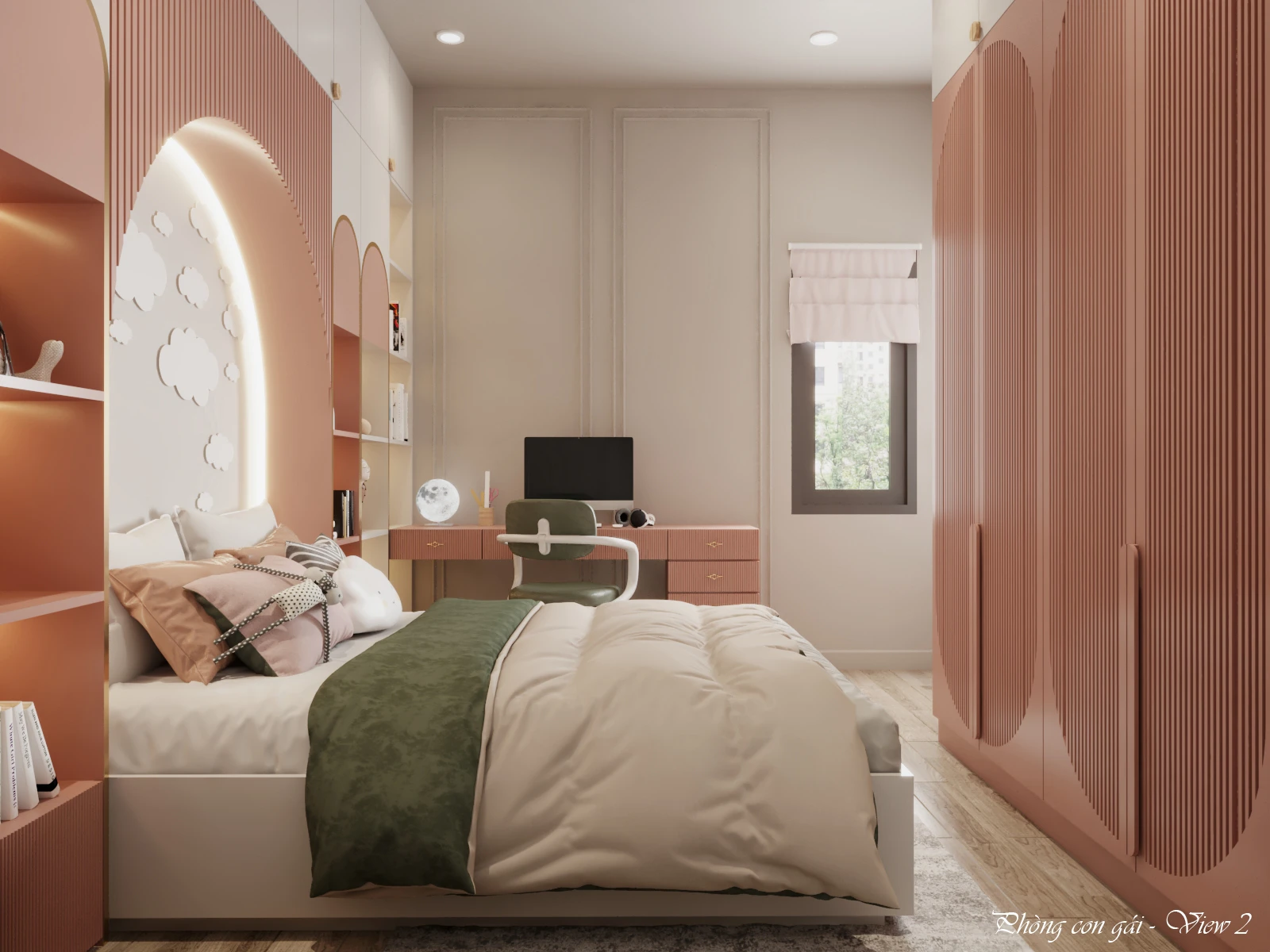 Sketchup Scene Free Download Modern Bedroom Vray ID 101000468 (Thuy Lee)