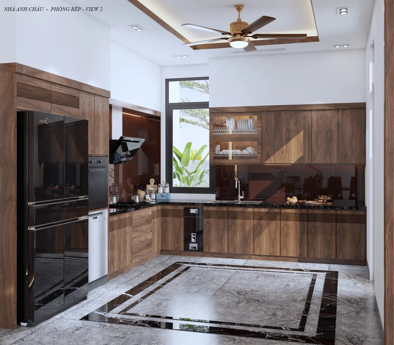 Sketchup Scene Free Download Modern Living Room And Dining Room Vray ID 218000109 (Kim Cuc)