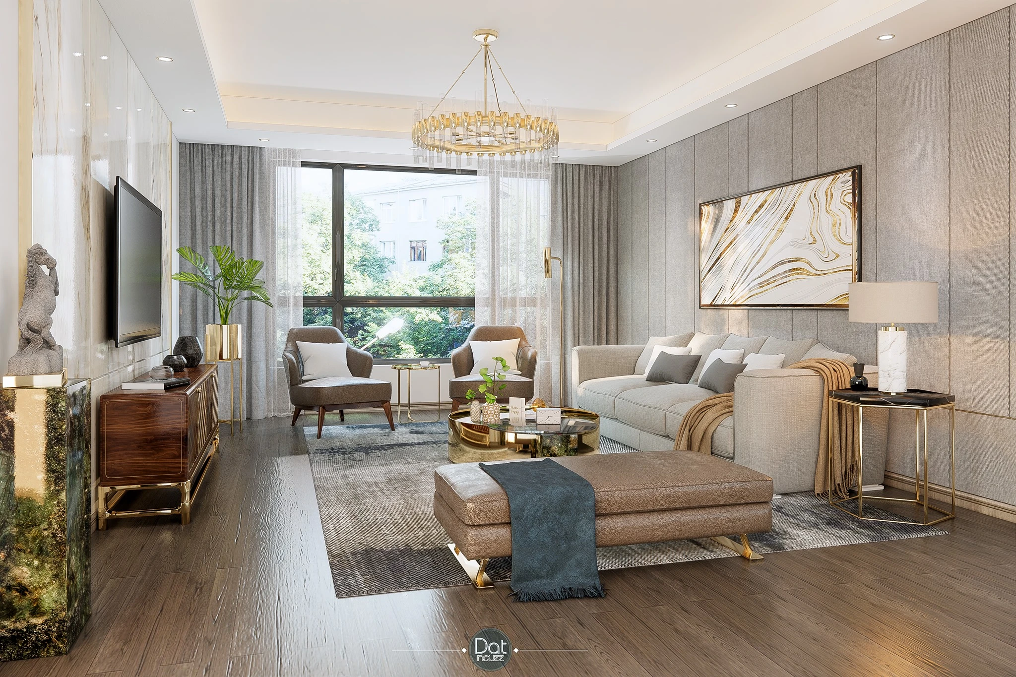 SketchUp Free Sketchup Scene Free Download Modern Living Room Enscape ID 100000214 (Dat Houzz)