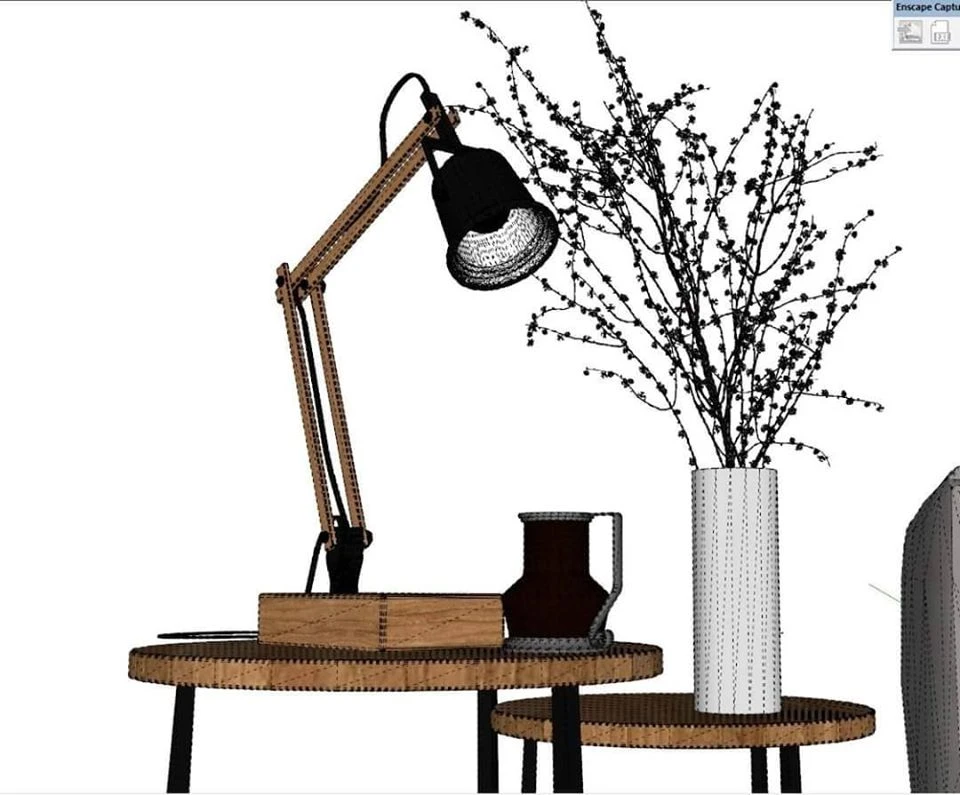 Sketchup Scene Free Download Modern Living Room ID 100000184 (Tuan Anh)