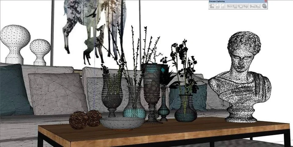 Sketchup Scene Free Download Modern Living Room ID 100000184 (Tuan Anh)