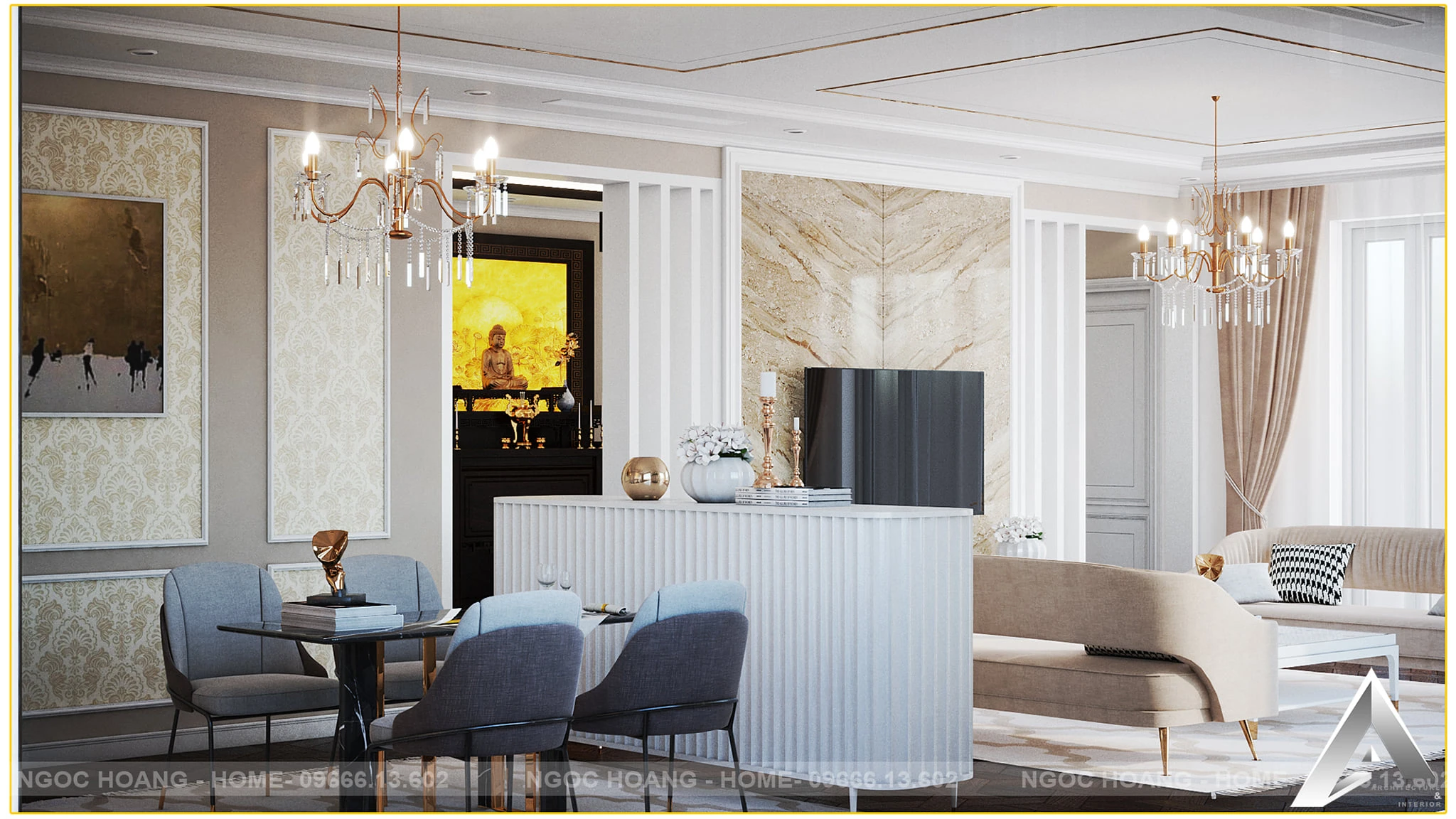 Sketchup Scene Free Download Modern Living Room Vray ID 100000244 (Toan Nguyen)