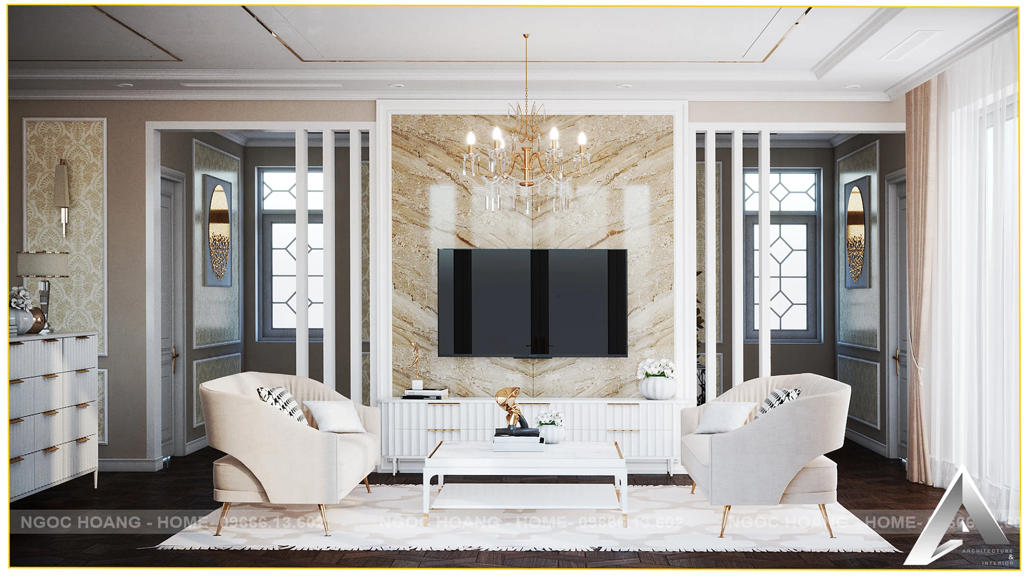 Sketchup Scene Free Download Modern Living Room Vray ID 100000244 (Toan Nguyen)