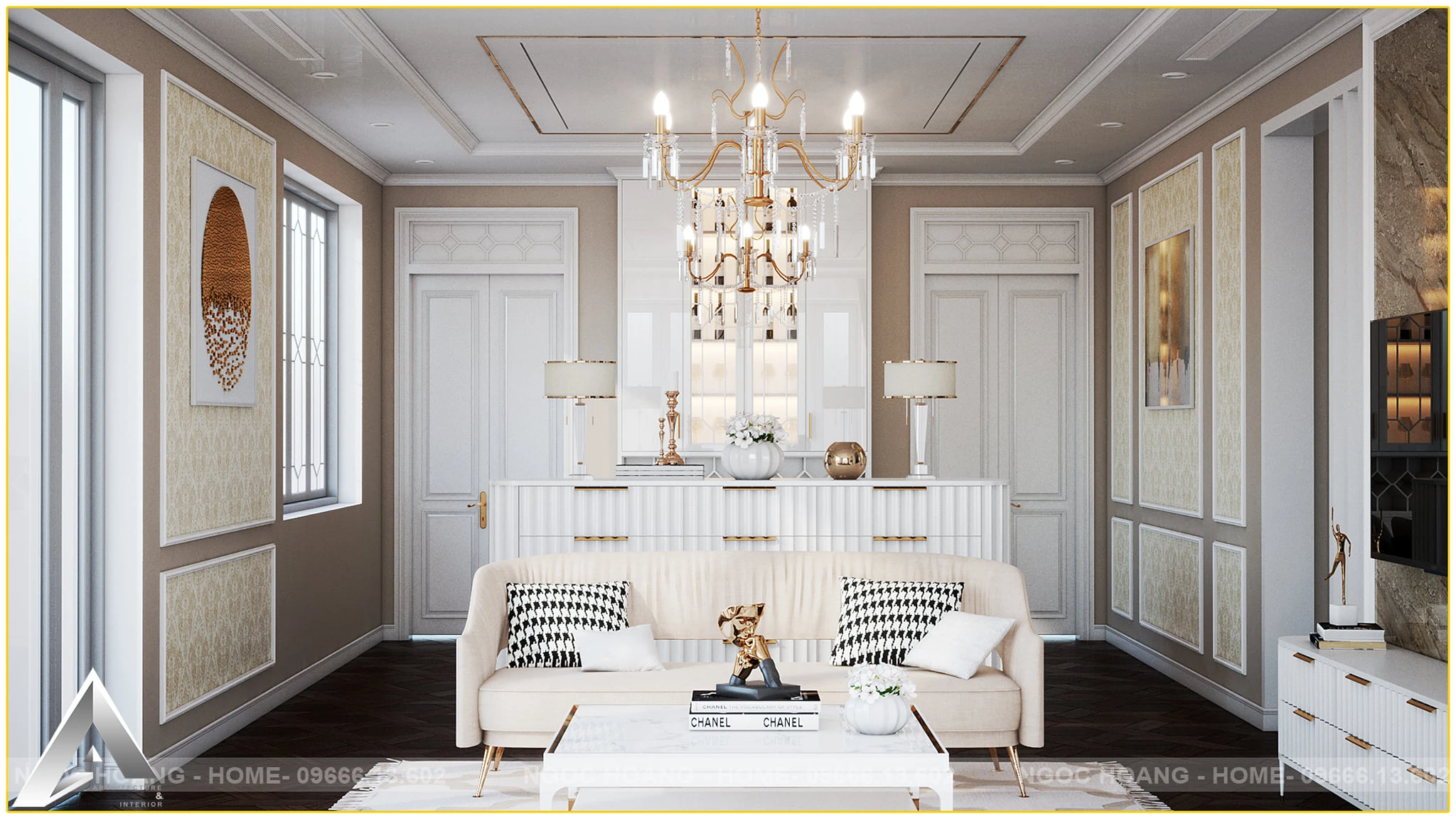 Sketchup Scene Free Download Modern Living Room Vray ID 100000244 (Toan Nguyen)