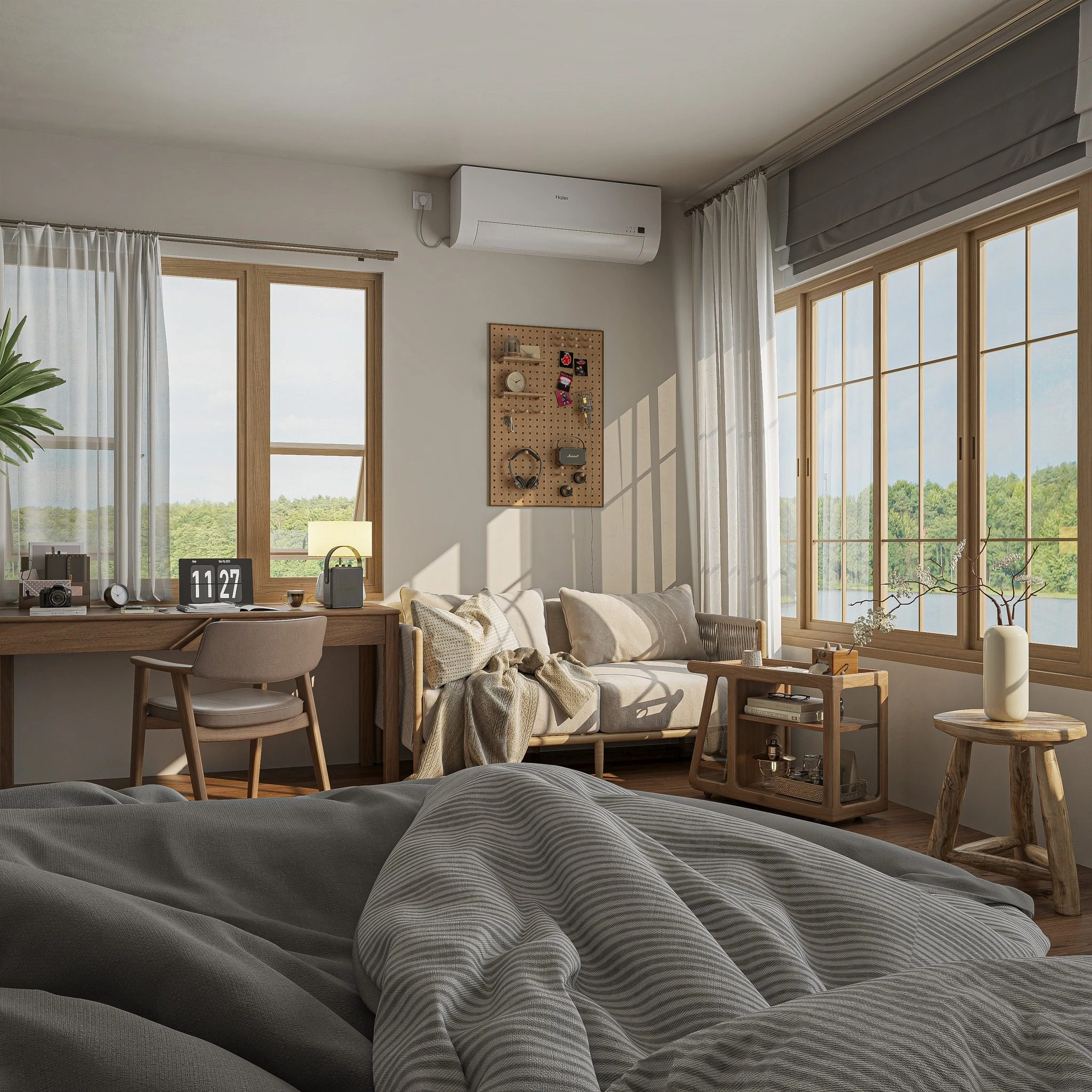 Sketchup Scene Free Download Vantage Modern Bedroom ID 101000758 (Hai Bang)