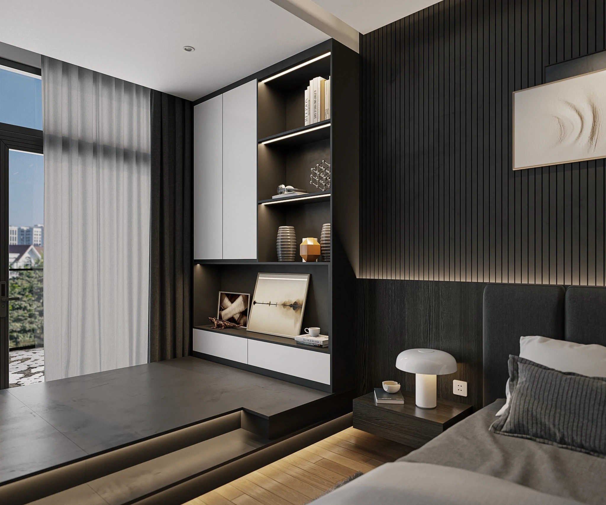 Vantage Bedroom Sketchup Model Free Download Modern ID 101000740 (Hoang Duc Duy)