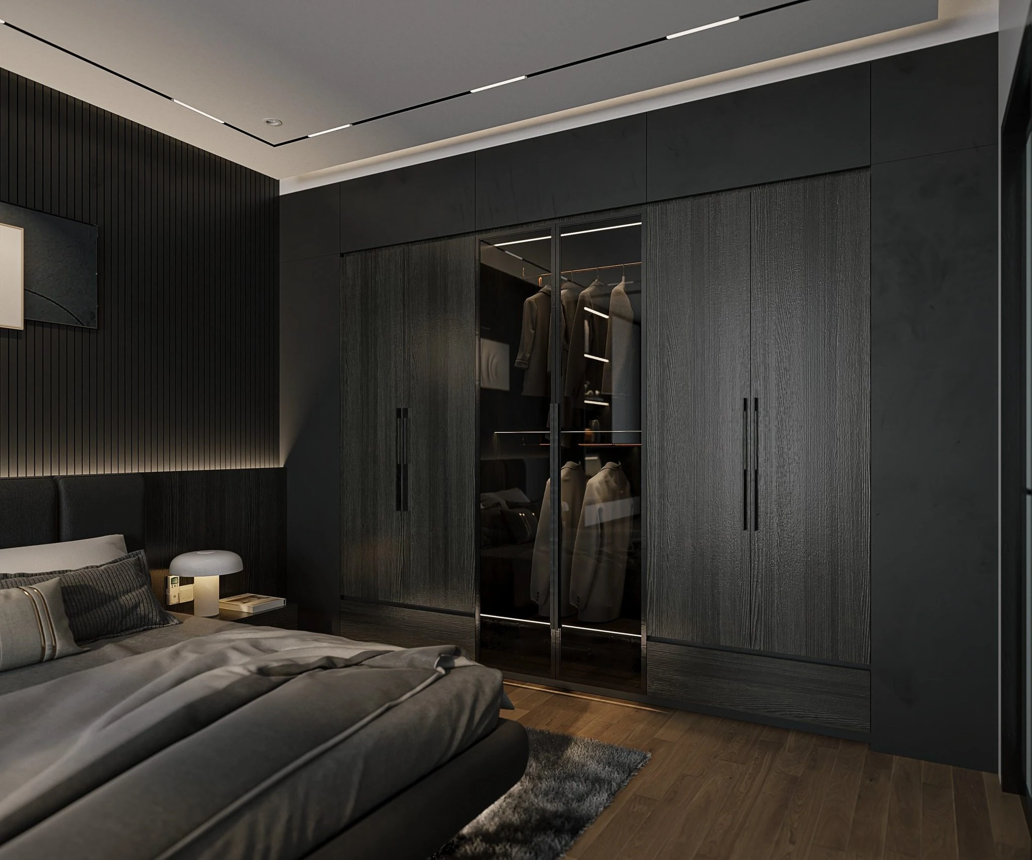 Vantage Bedroom Sketchup Model Free Download Modern ID 101000740 (Hoang Duc Duy)