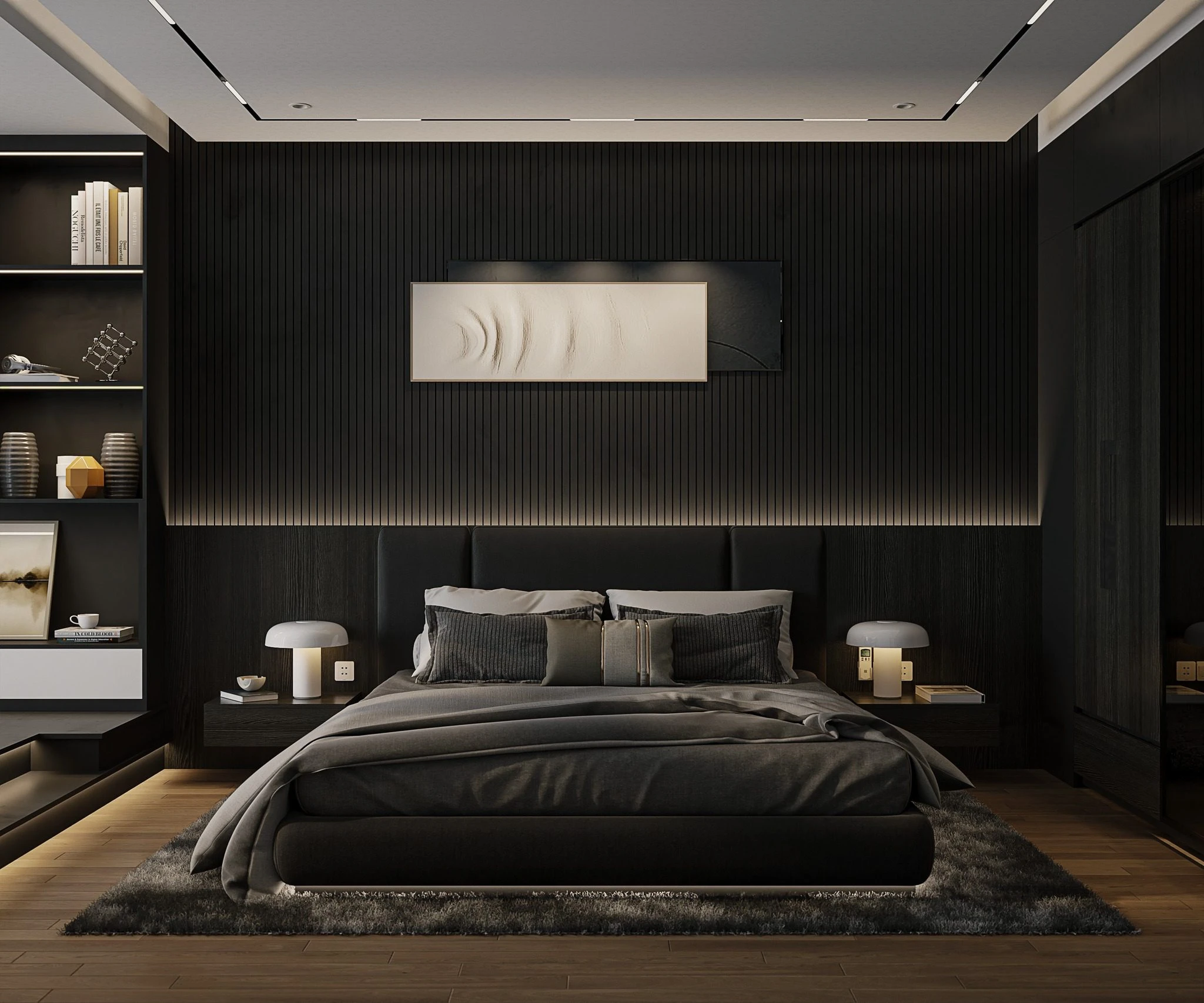 Vantage Bedroom Sketchup Model Free Download Modern ID 101000740 (Hoang Duc Duy)