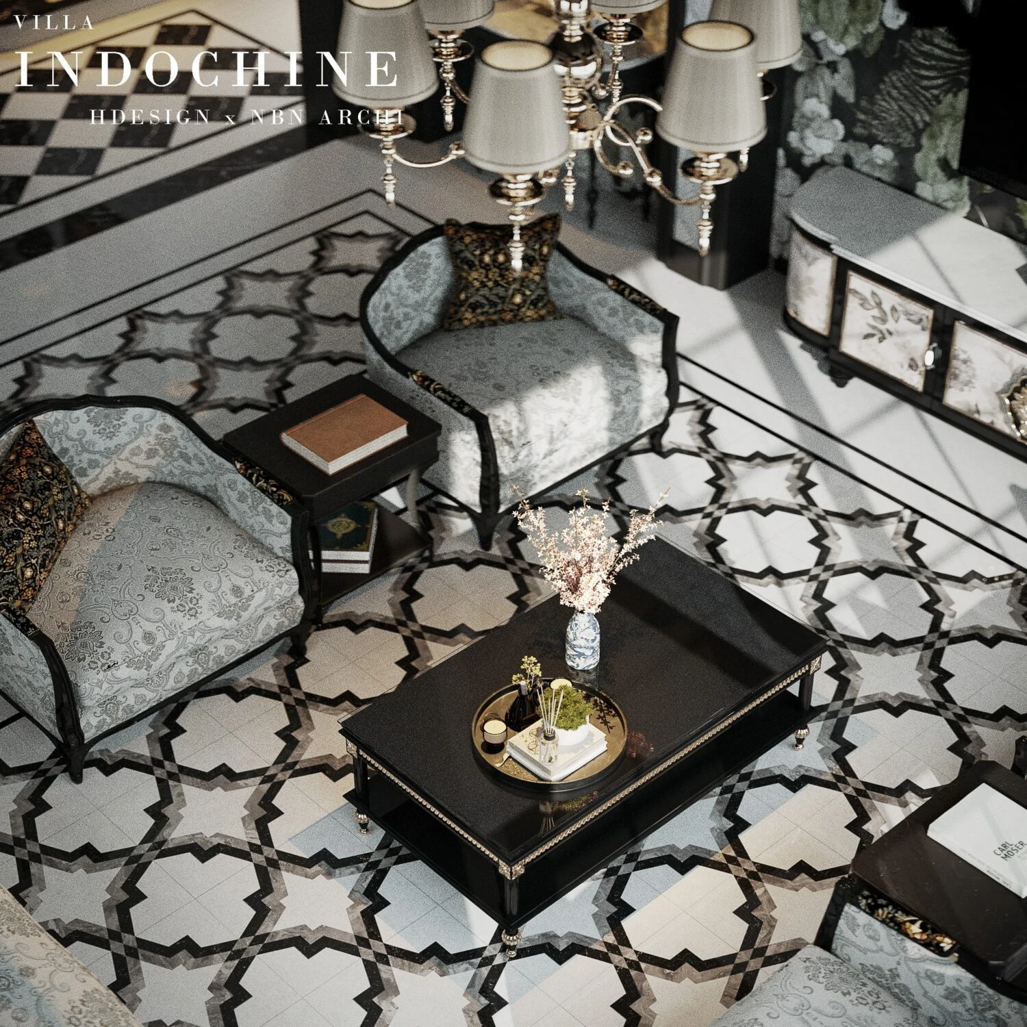 Vantage Living Room Download SketchUp Models Indochine Free ID 100000406 (Ngo Hai)