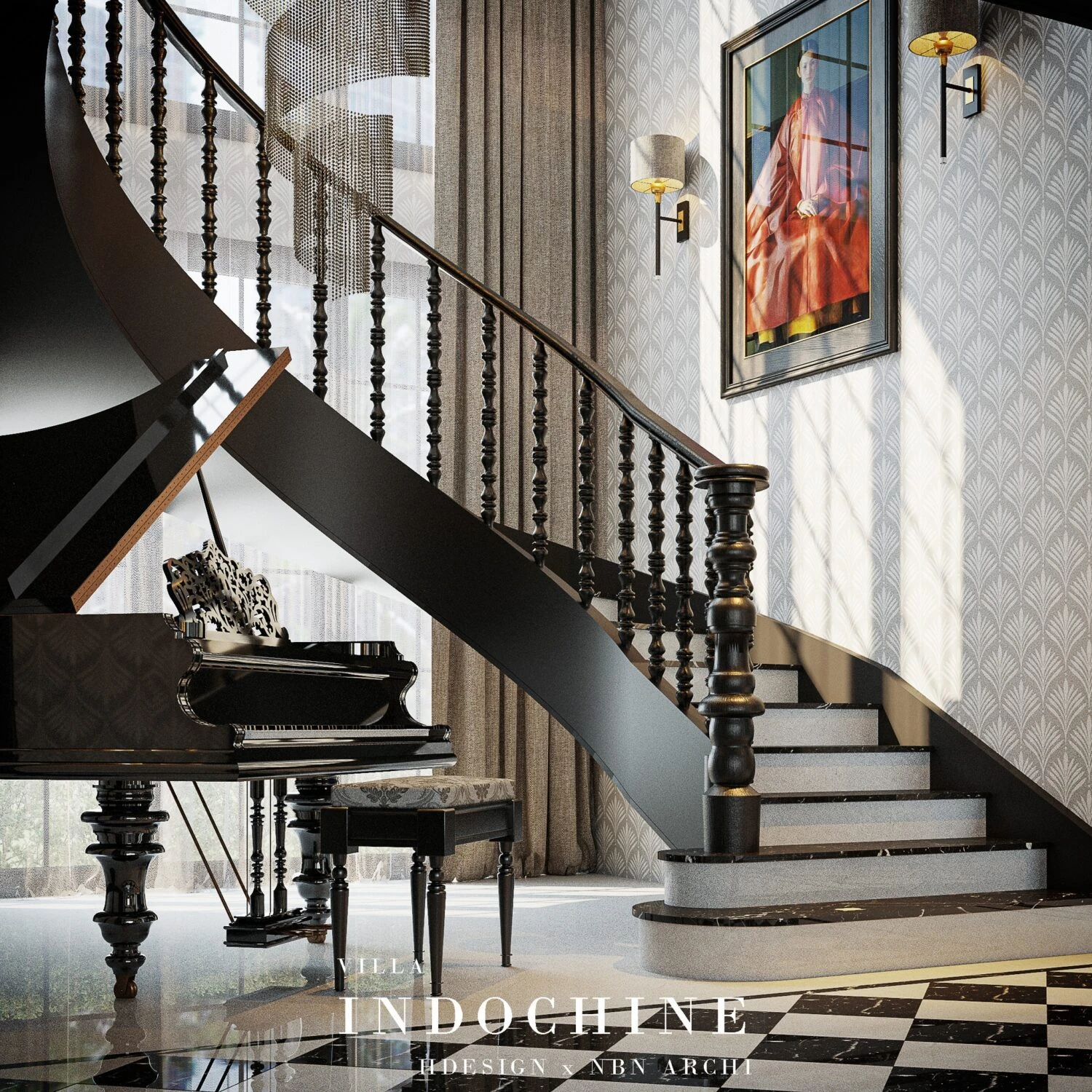 Vantage Living Room Download SketchUp Models Indochine Free ID 100000406 (Ngo Hai)