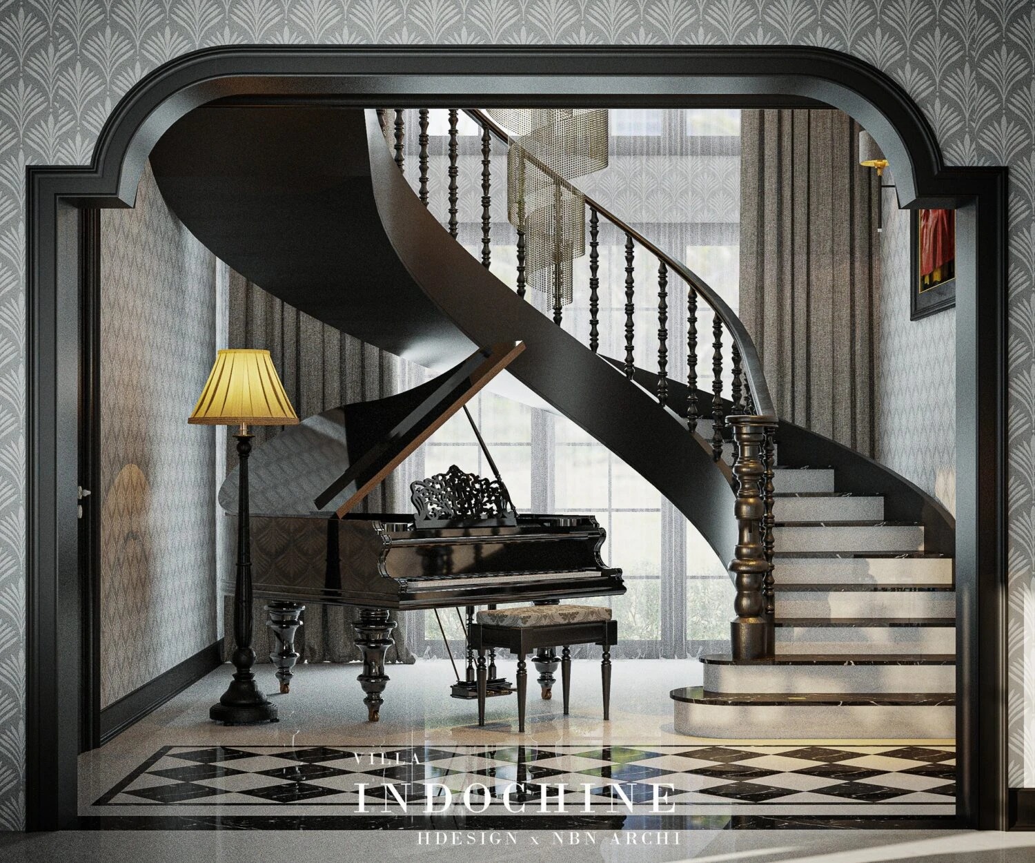 Vantage Living Room Download SketchUp Models Indochine Free ID 100000406 (Ngo Hai)