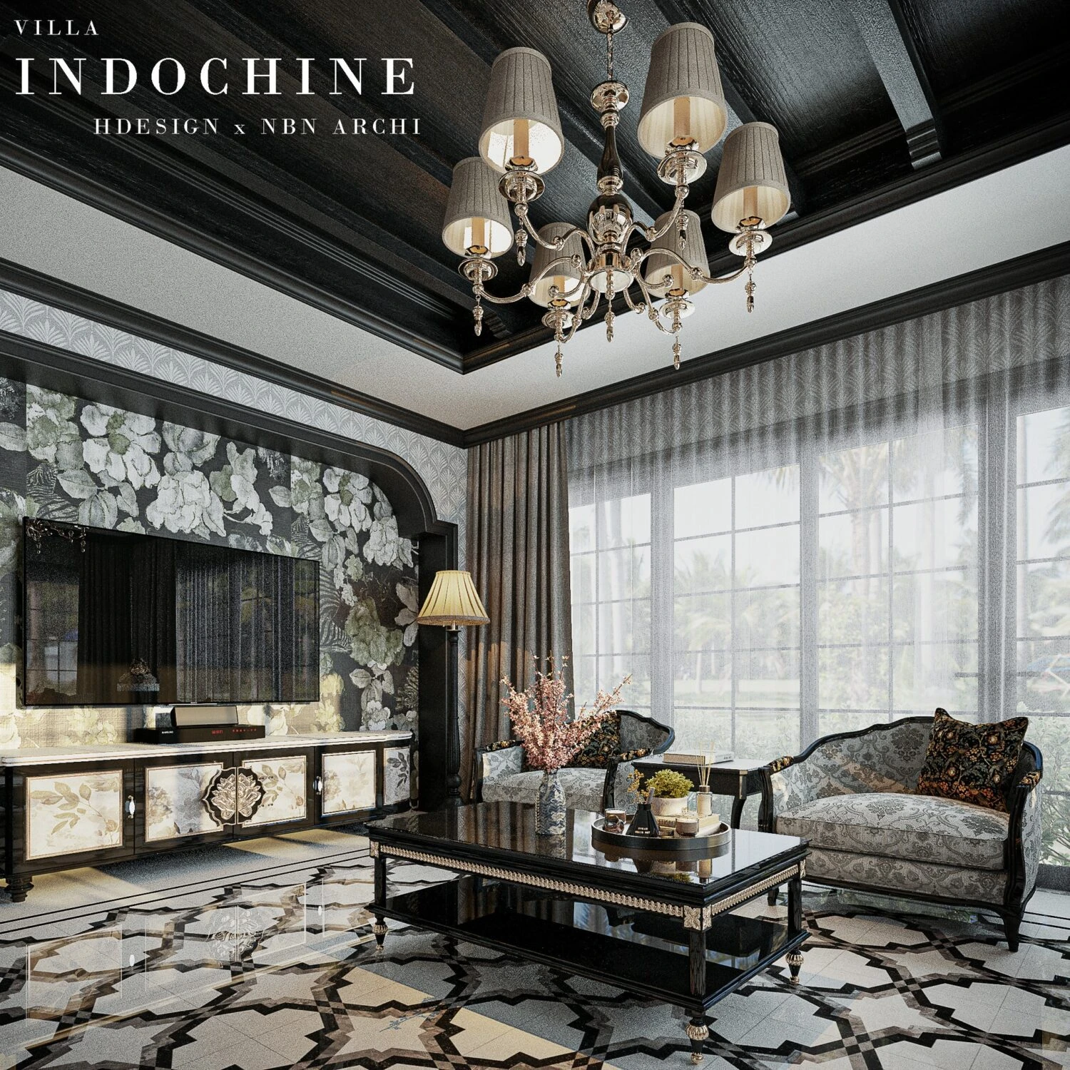 Vantage Living Room Download SketchUp Models Indochine Free ID 100000406 (Ngo Hai)