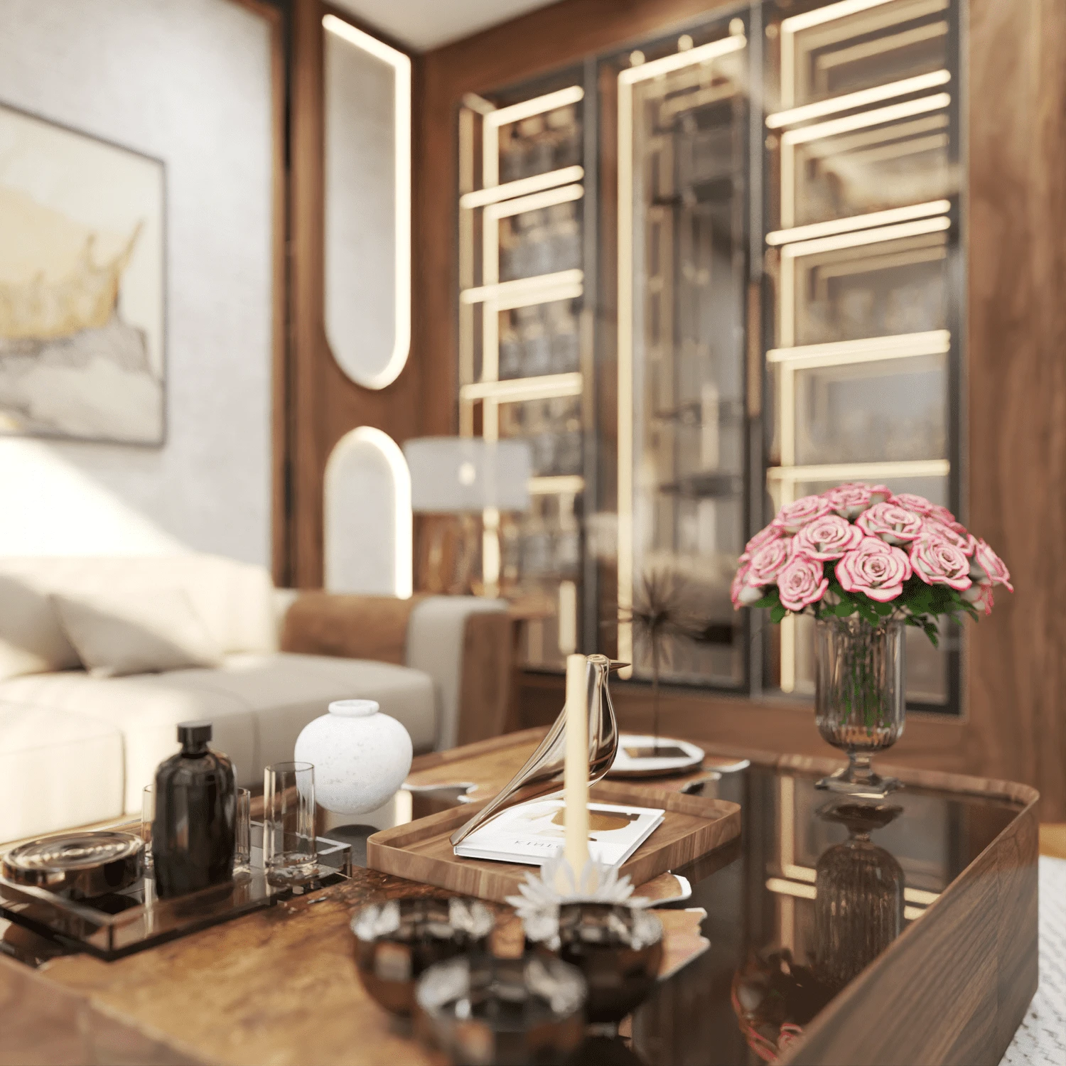 Vantage Living Room Free SketchUp Models Download Modern ID 100000418 (Kim Phong)