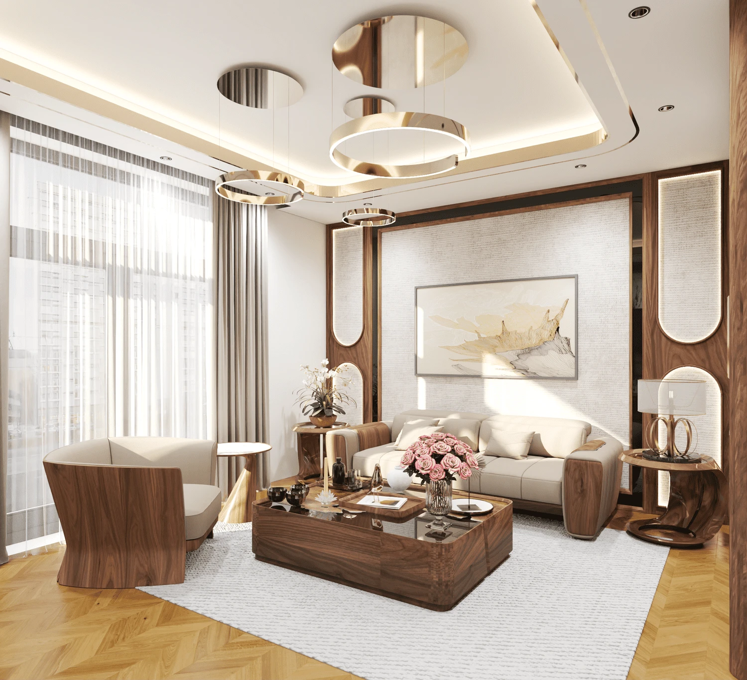 Vantage Living Room Free SketchUp Models Download Modern ID 100000418 (Kim Phong)