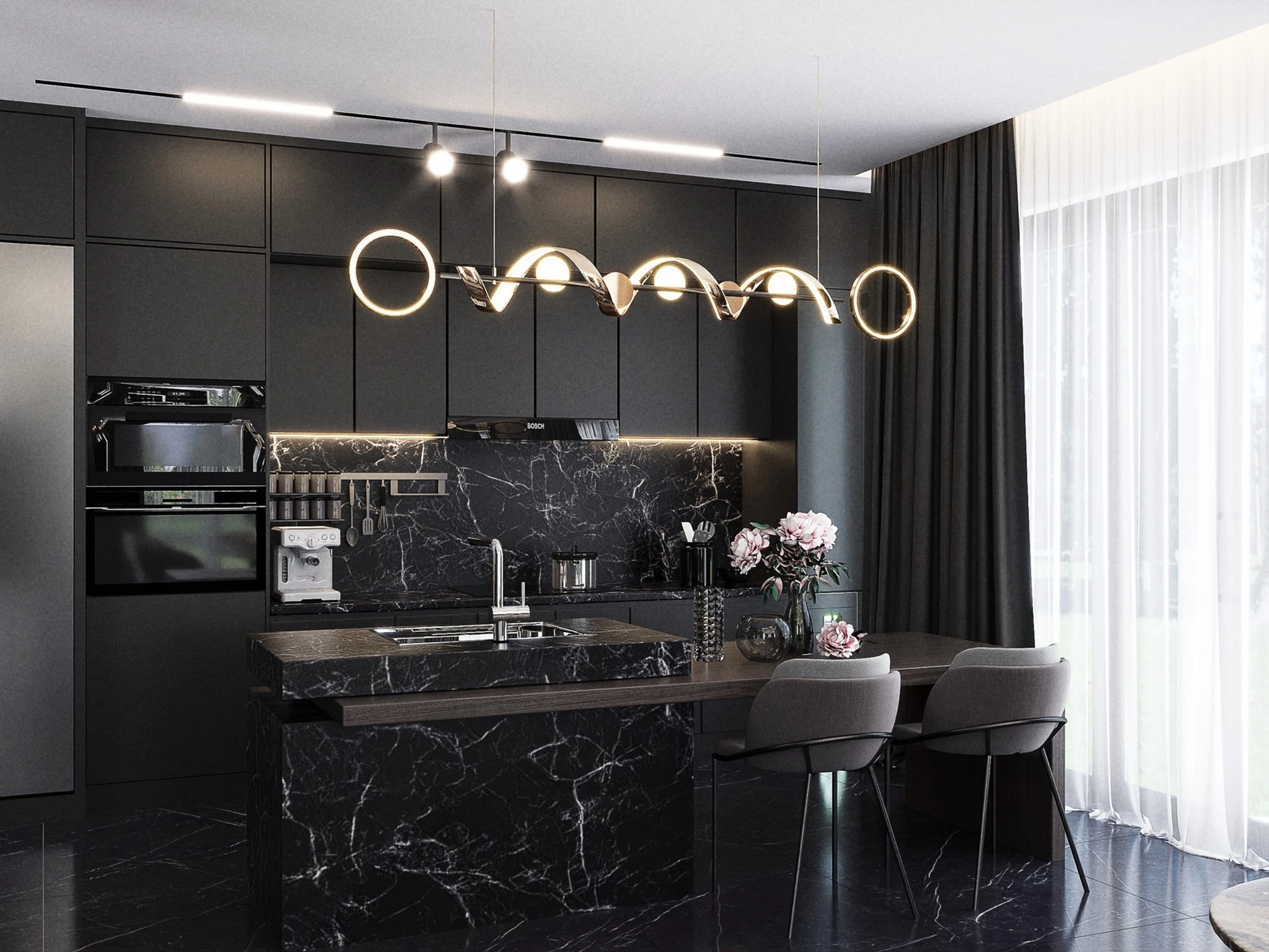 Vray Apartment SketchUp 3D Model Free Download Modern ID 106000158 (Chau Hung)