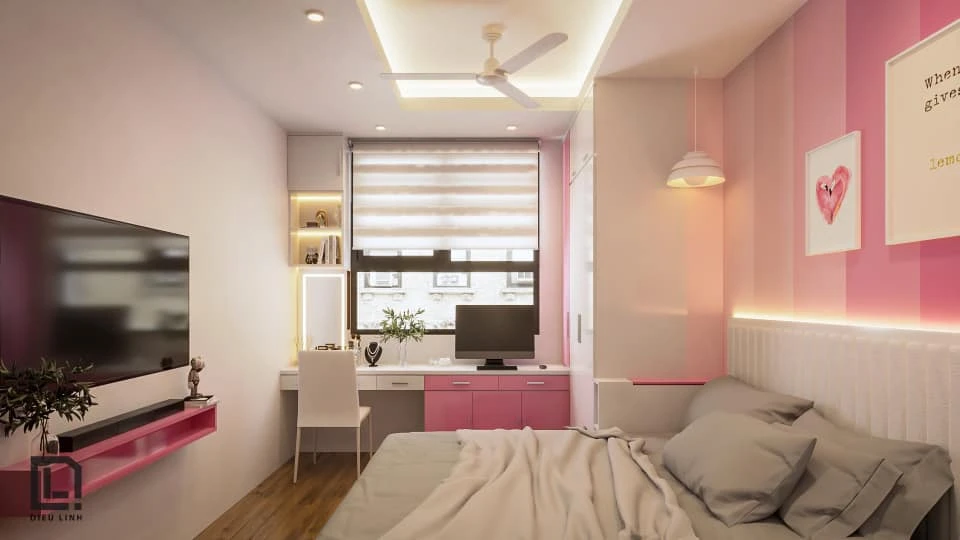 Vray Apartment SketchUp 3D Model Free Download Modern ID 106000188 (Dieu Linh)