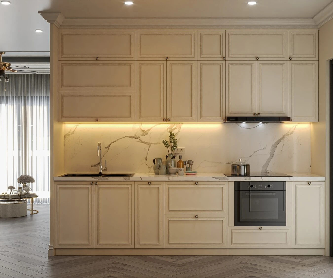 Vray Apartment SketchUp Free Model Modern Download ID 106000182 (Vu Van Luong)