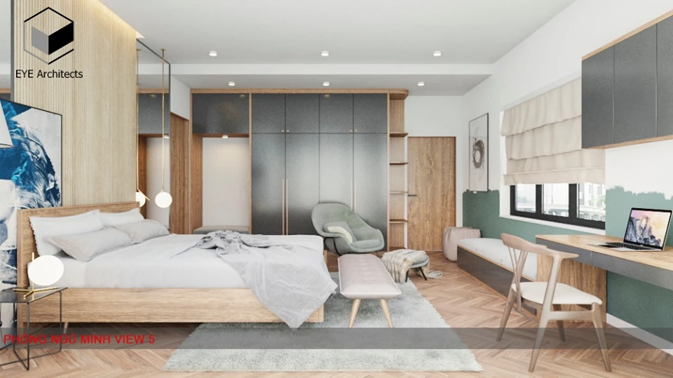 Vray Bedroom Enscape Model Free Download Modern ID 101000223 (Nguyen Ngoc Tung)