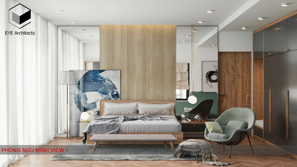 Vray Bedroom Enscape Model Free Download Modern ID 101000223 (Nguyen Ngoc Tung)