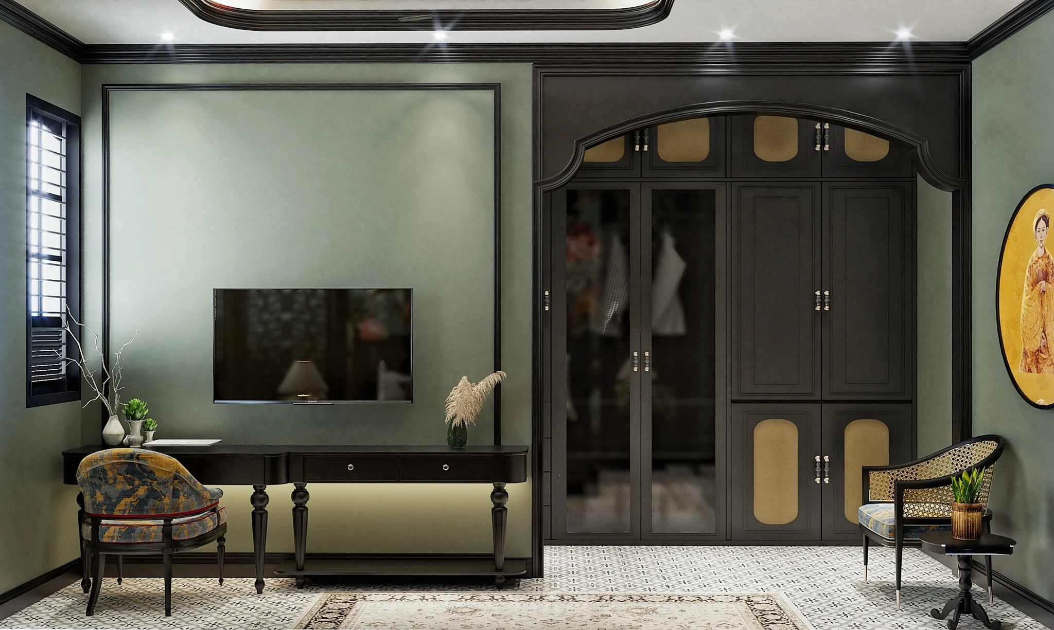 Vray Bedroom Enscape Model Free Download Modern ID 101000413 (Chau Hung)