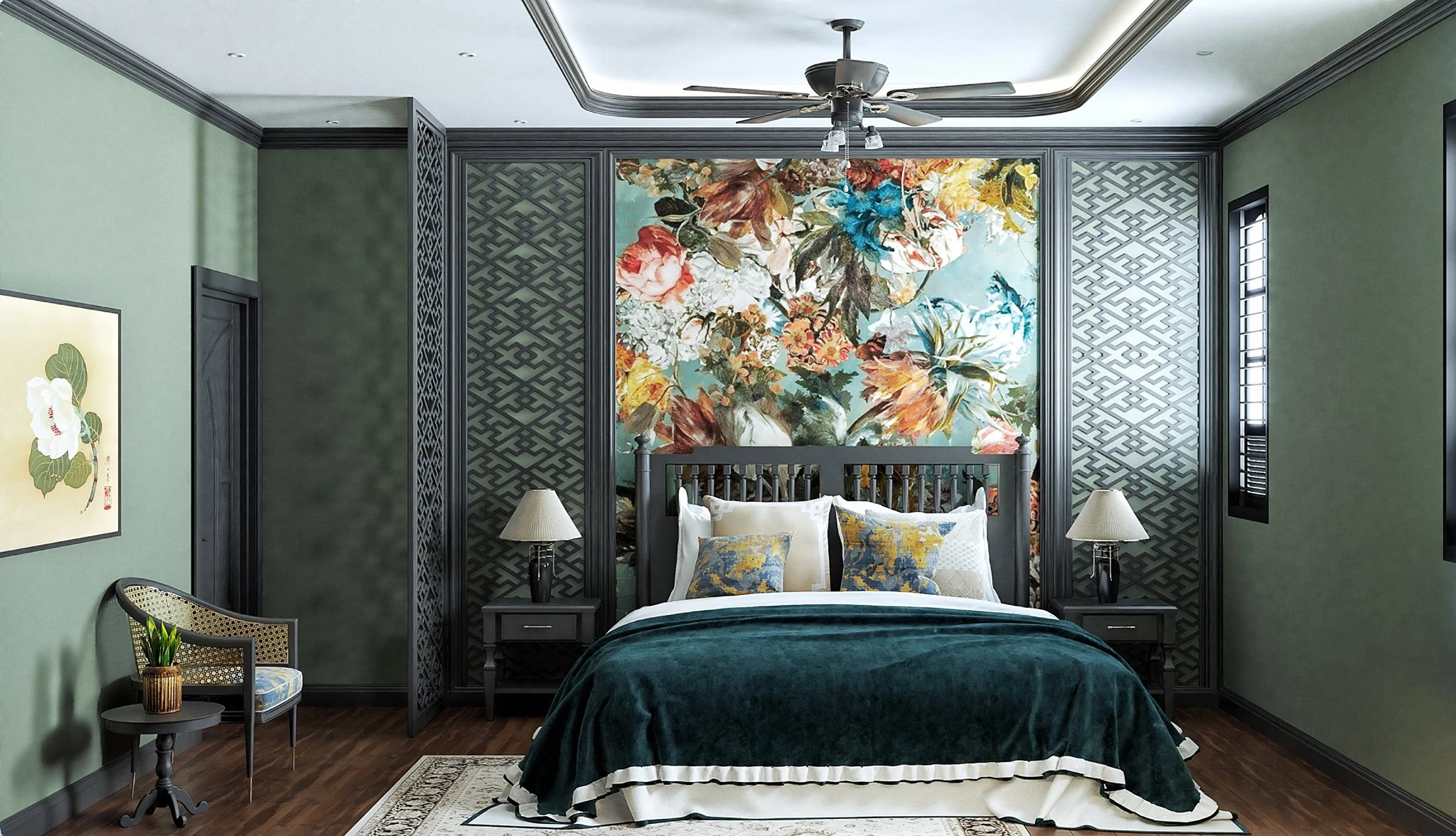 Vray Bedroom Enscape Model Free Download Modern ID 101000413 (Chau Hung)