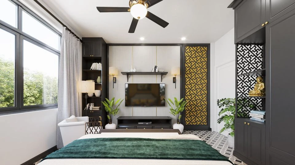 Vray Bedroom Free Sketchup Models Download Modern ID 101000429 (Nguyen Xuan Vinh)