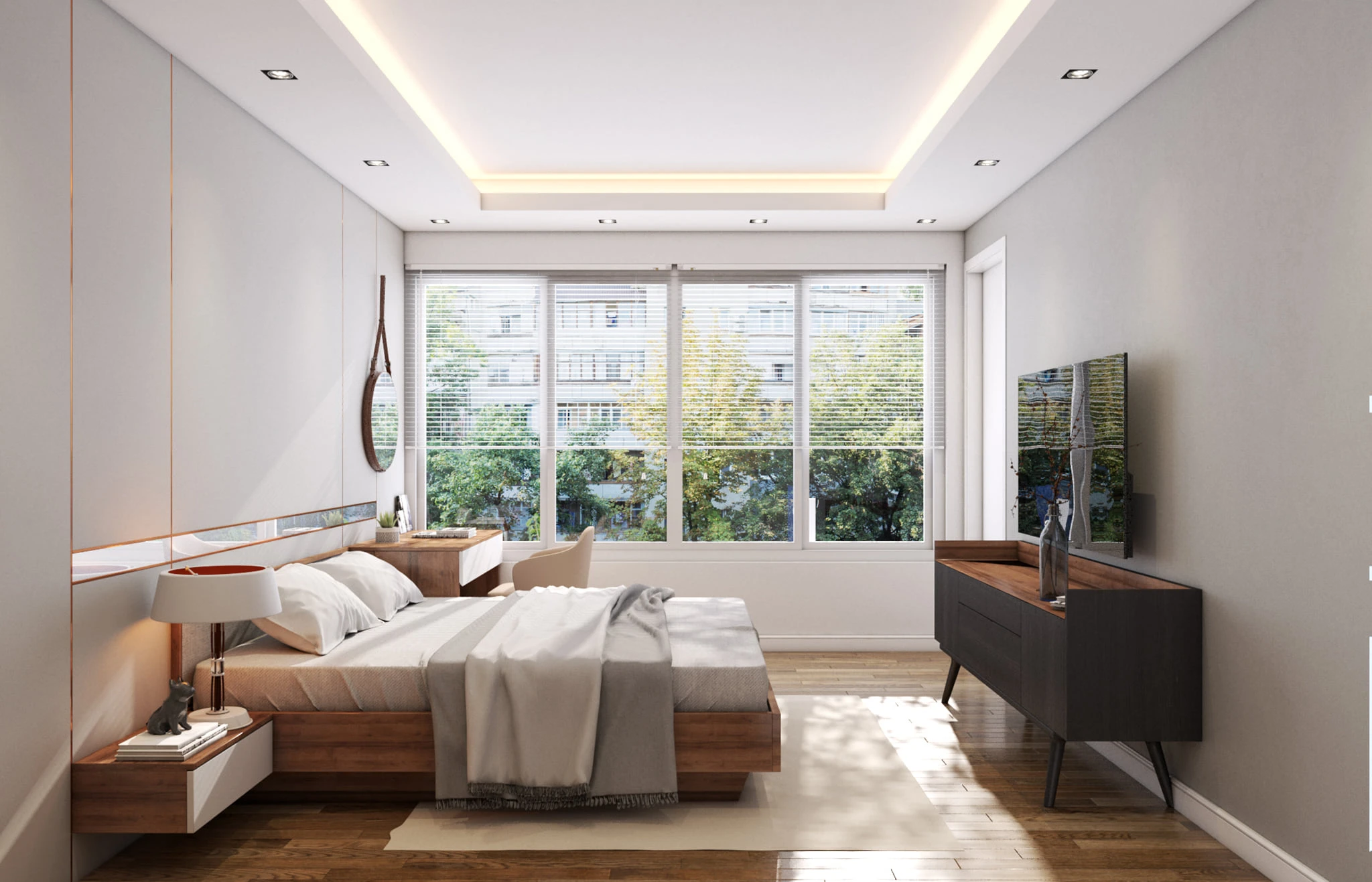 SketchUp Free Vray Bedroom Free Sketchup Models Download Modern ID 101000465 (Ha Anh)